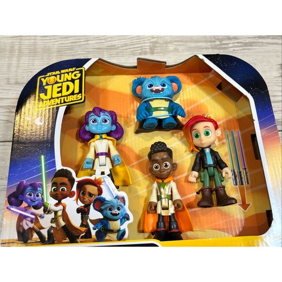 Star Wars Young Jedi adventure action figures set of4 - Picture 2 of 10